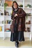 Paloma Pouf Layering Dress Black